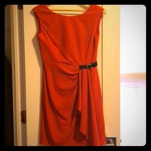 Shoshanna Coral/Orange Dress size 6